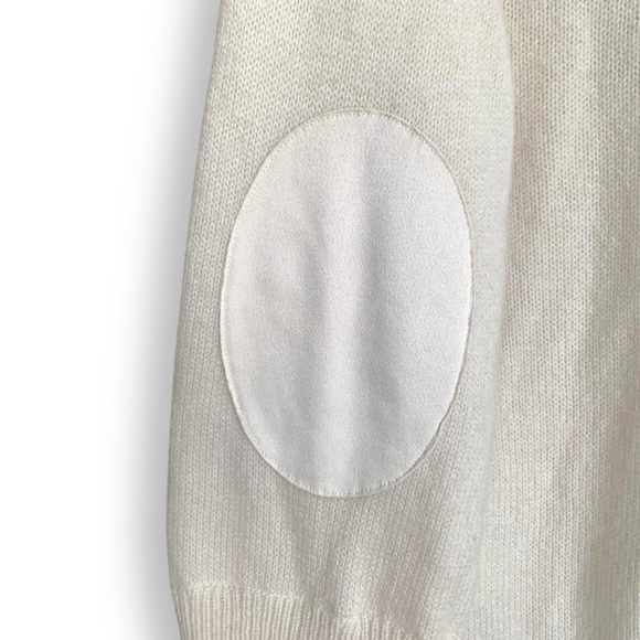 Brochu Walker Sweater The Looker Layered V Neck Elbow Patch - Picture 7 of 12